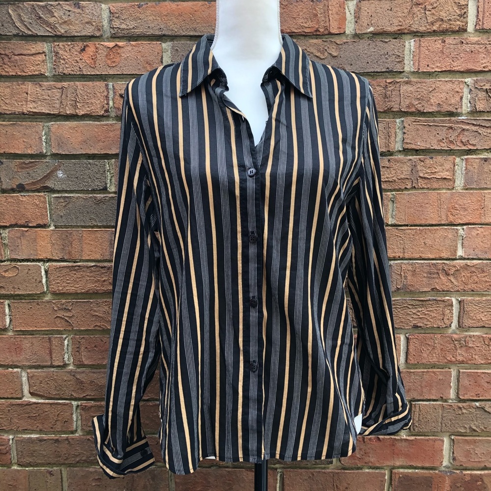 Nine West striped shirt